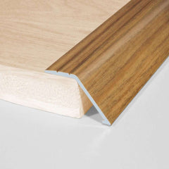 Aluminium Wood Effect Stair Nosing