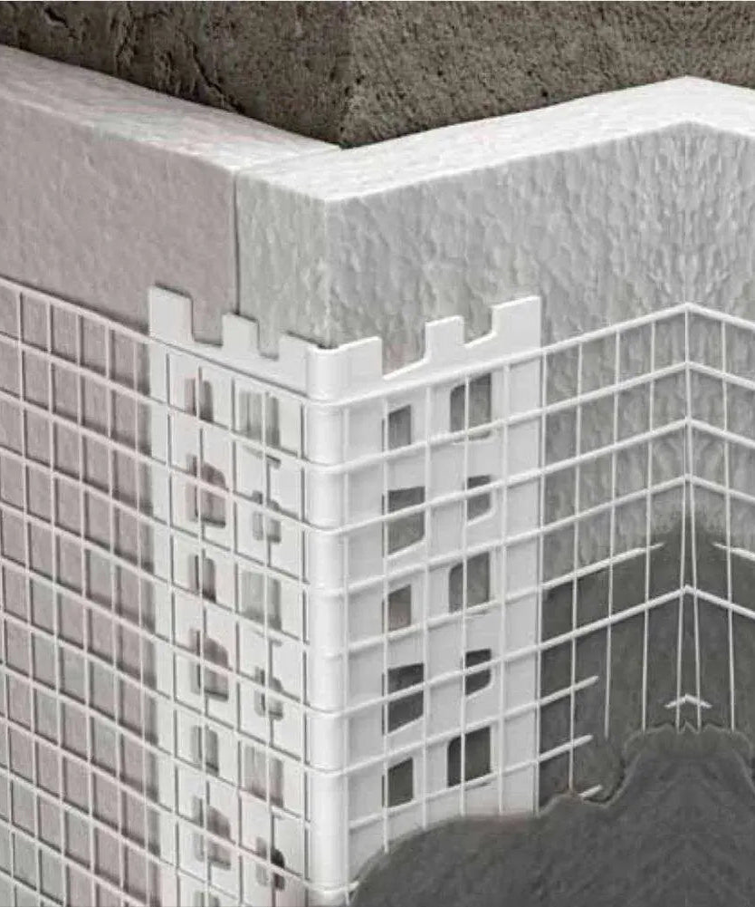10 X 70x70mm Pvc Mesh Render Corner Bead - Company