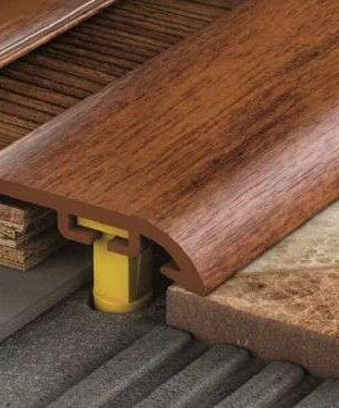 D-Z0100 32mm Pvc Wood Effect Door Threshold Ramp Profile Stair Nosing etc