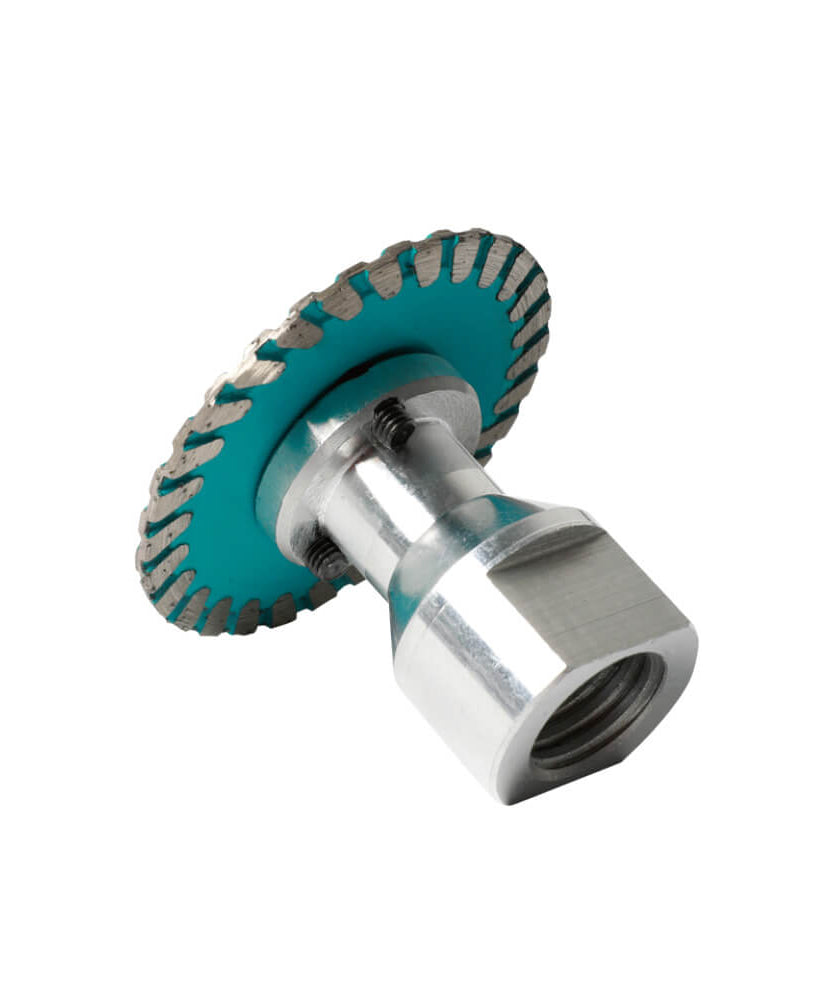 Bihui 50mm Mini Diamond Tile Cutting Disc M14 Thread Wet And Dry Cutting Stair Nosing Company