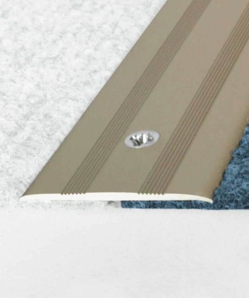 A08 35mm Anodised Aluminium Flat Door Threshold Profile - Company