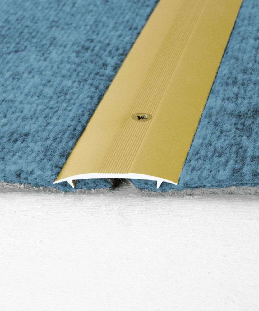 C68 36mm Anodised Aluminium Carpet Cover Strip Profile Stair Nosing etc