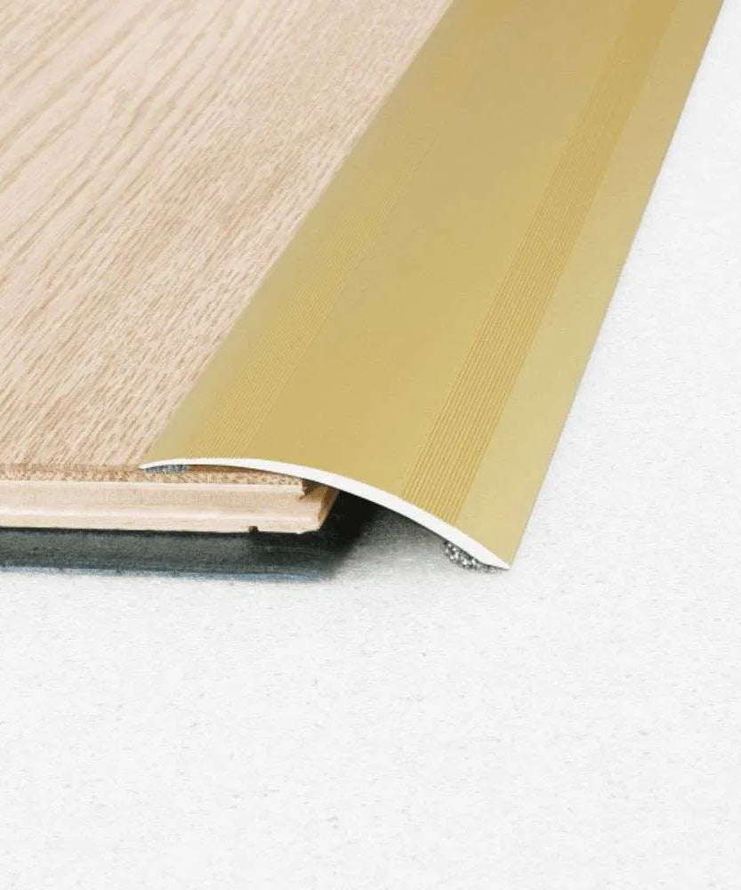 A49 61mm Anodised Aluminium Self Adhesive Door Threshold Ramp Profile Stair Nosing etc