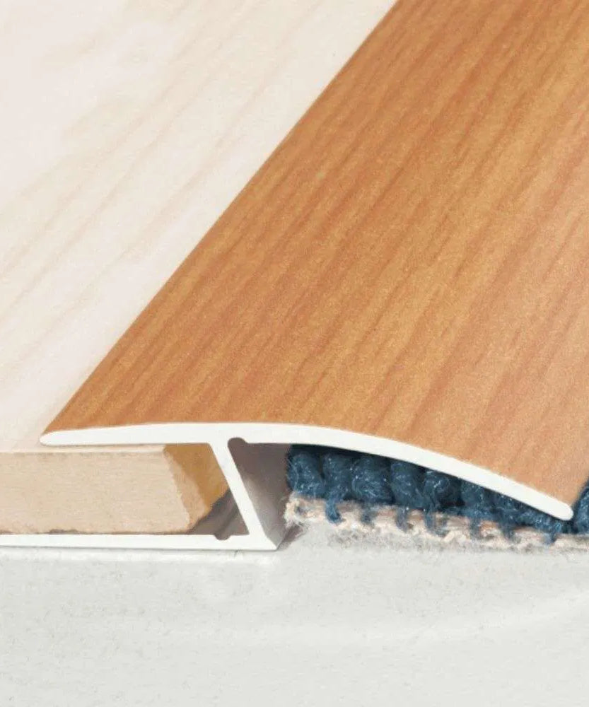 A62 40mm Anodised Aluminium Door Threshold Ramp Profile Stair Nosing etc