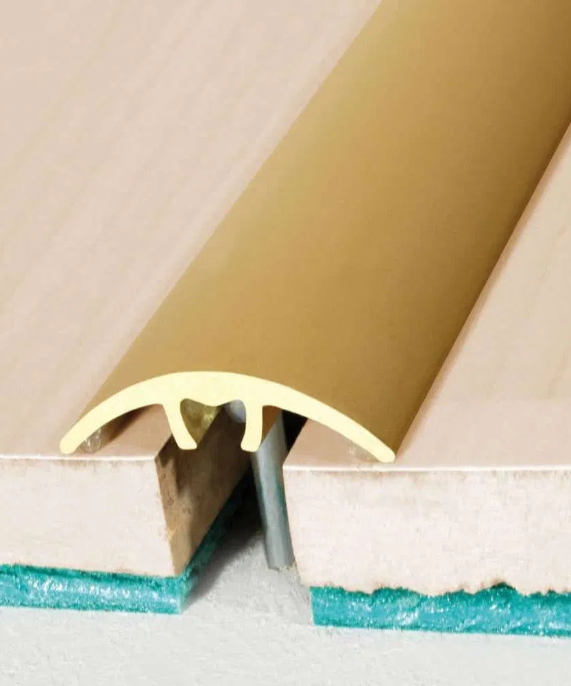 A66 32mm Aluminium Wood Effect Door Threshold Strip Stair Nosing etc