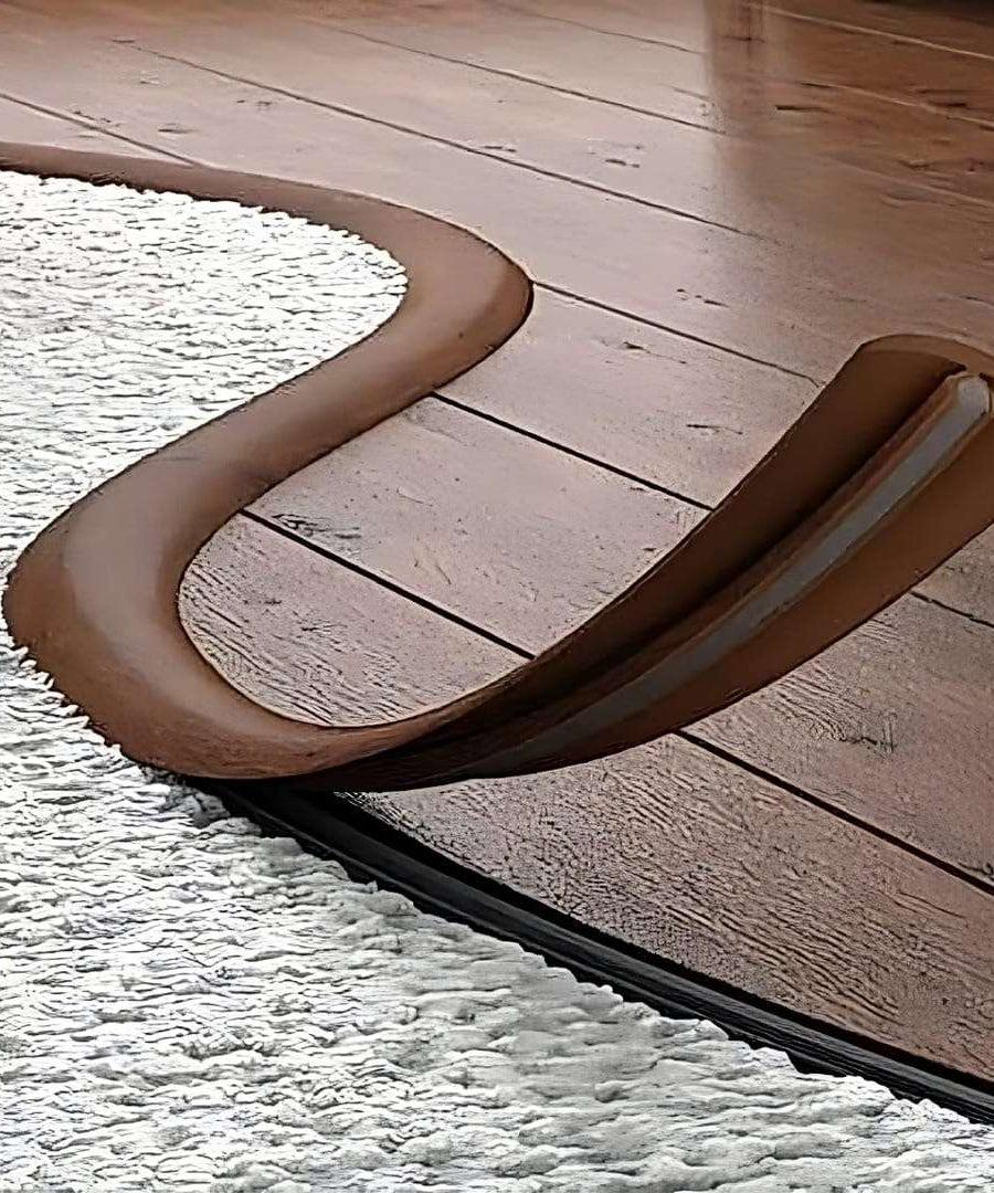 Flex Line 40mm Pvc Flexible Flooring Transition Profile Door Threshold Stair Nosing etc