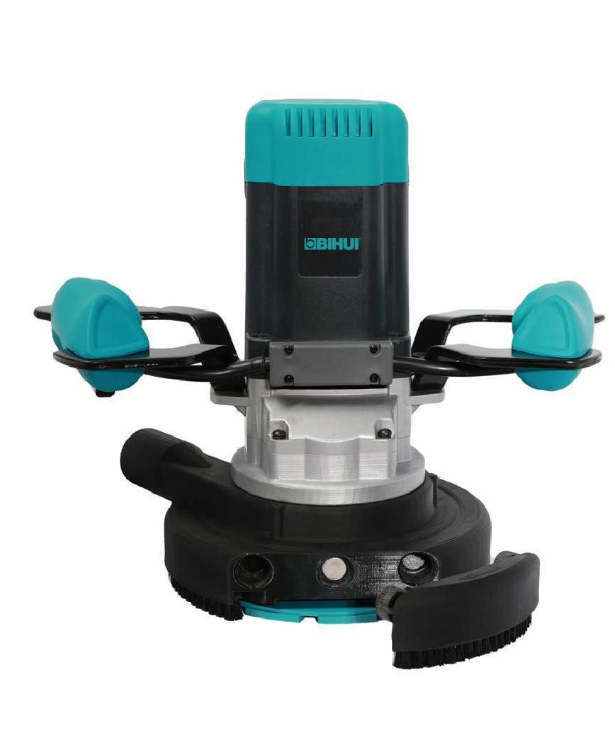 Bihui 1900W Concrete Grinder with Dual row Diamond Disc 180 mm Stair Nosing Company