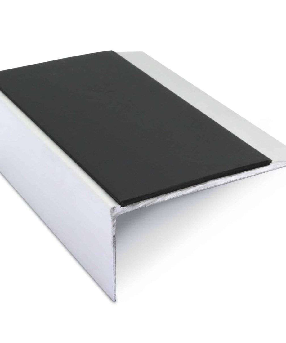 NSL15 66 x 32mm Aluminium Non Slip Stair Nosing Edge Trim With Pvc Insert Stair Nosing etc