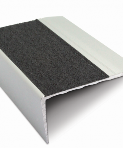 NSL23 68 x 33mm Aluminium Non Slip Stair Nosing Edge Trim With Pvc Insert Stair Nosing etc