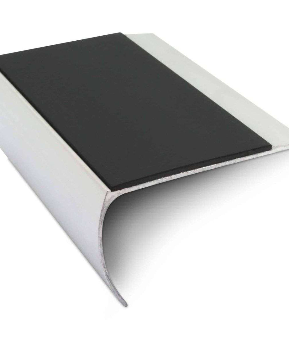 NSL25 69 x 40mm Aluminium Non Slip Stair Nosing Edge Trim With Pvc Insert Stair Nosing etc