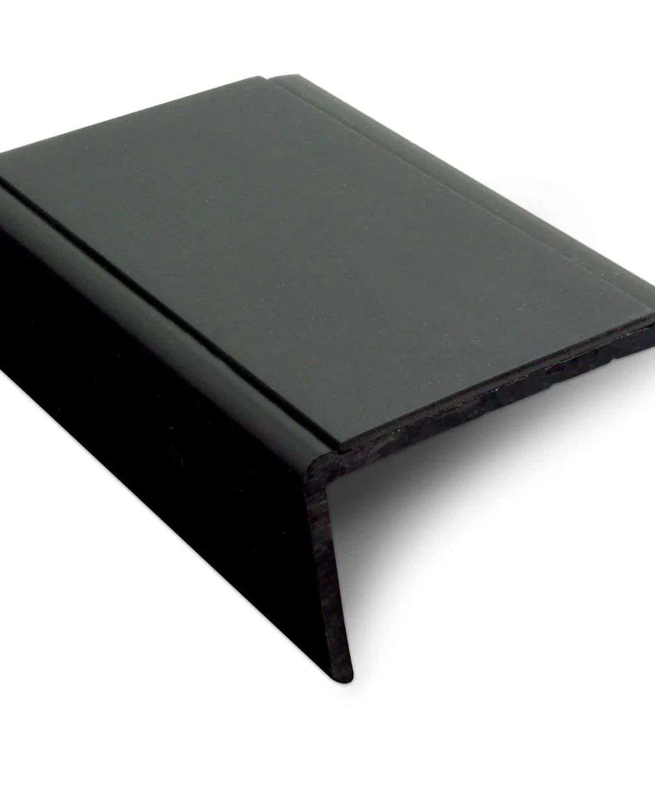 NSP – 62.5x35mm Slimline Hard Nose PVC Non Slip Stair Nosing Stair Nosing etc