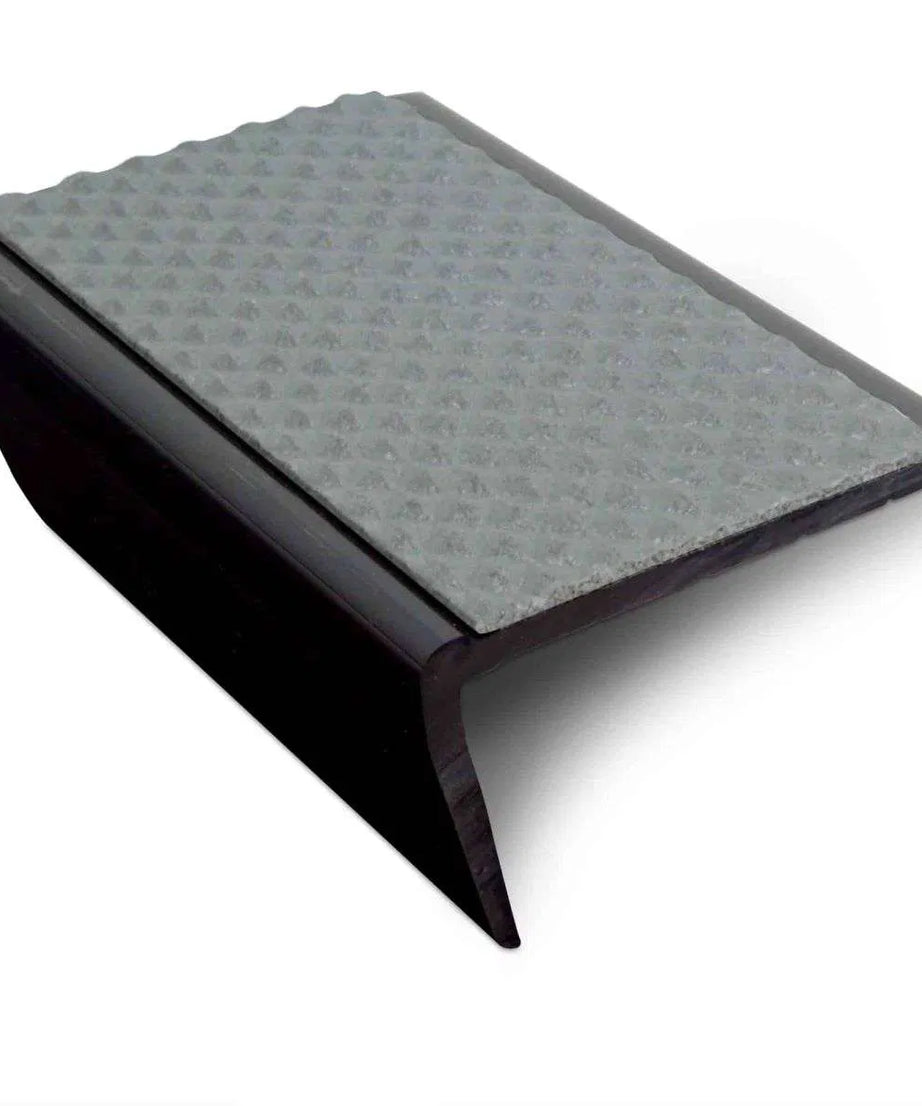 NSR – 63 x 35mm Slimline Hard Nose PVC Tredsafe Non Slip Stair Nosing Stair Nosing etc