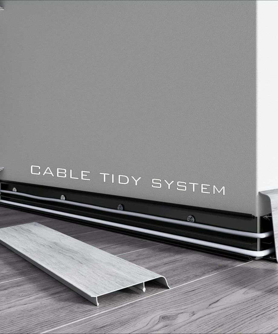 Lima 72mm PVC Skirting Board With Cable Management System Stair Nosing etc